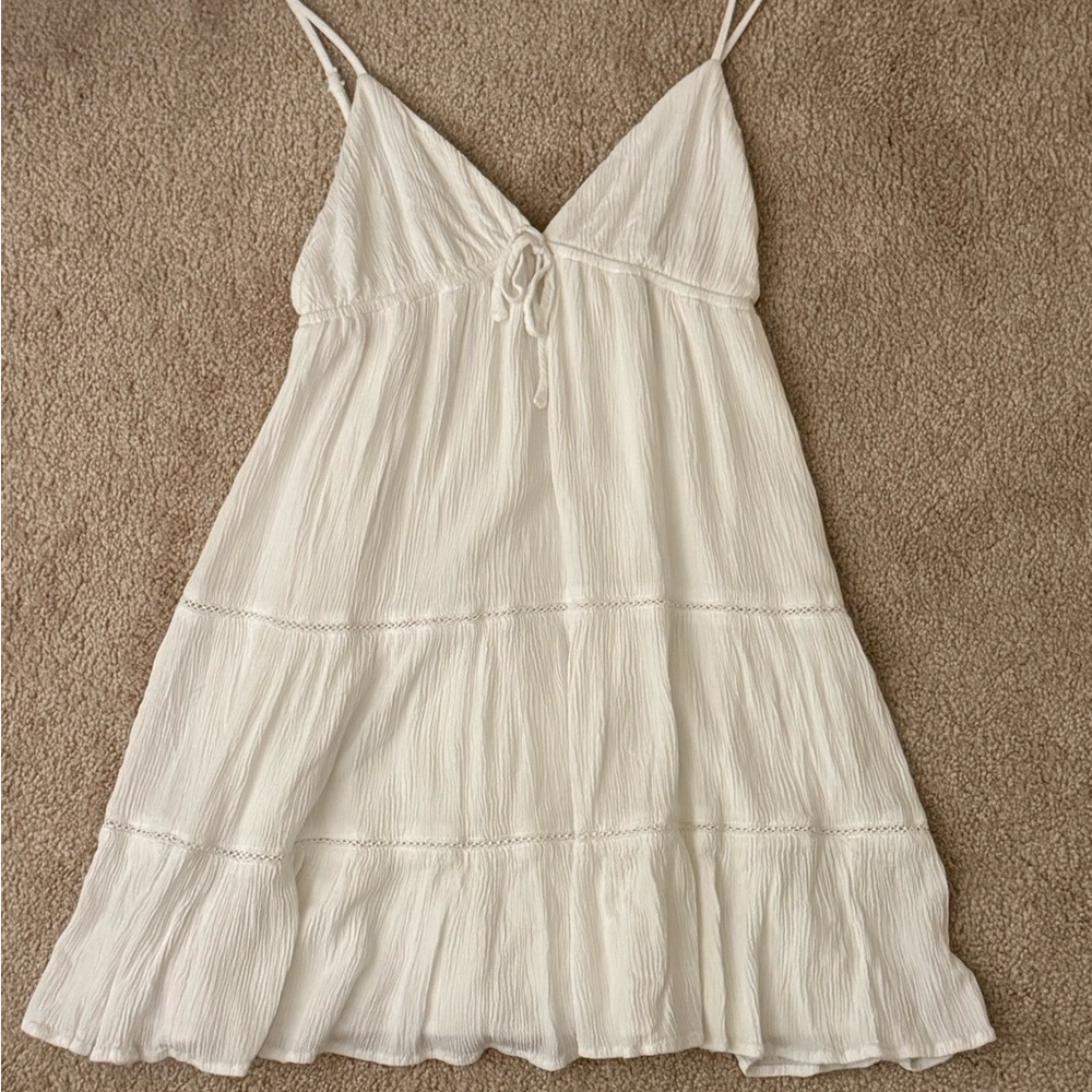 Garage White Mini Dress